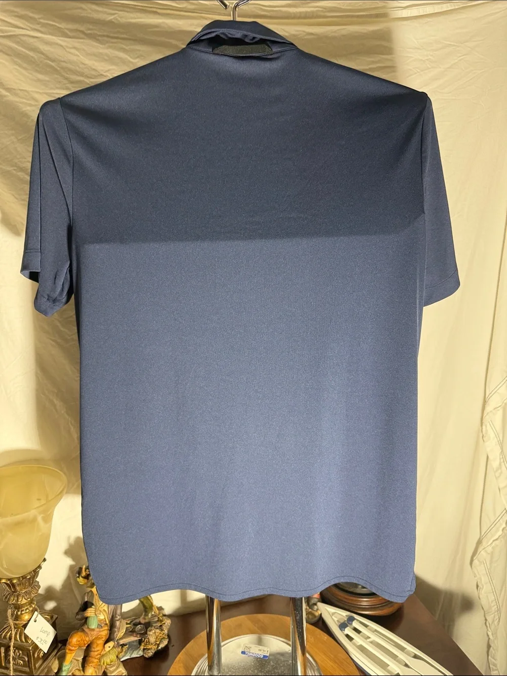 Nike Men's Navy & Dark Navy Horizontal Stripe Polo